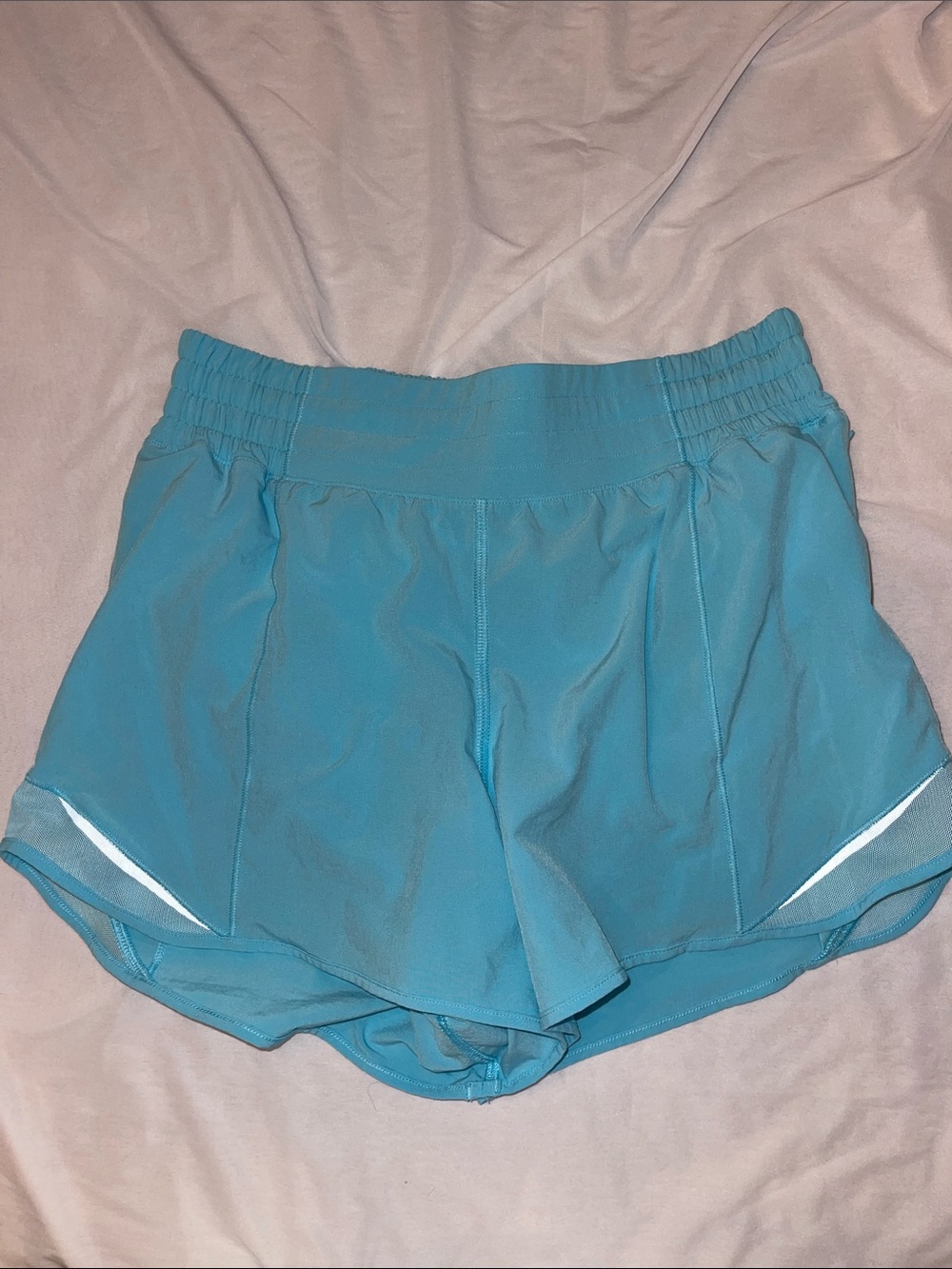 Lululemon- Light Blue Women's Athletic Running Shorts